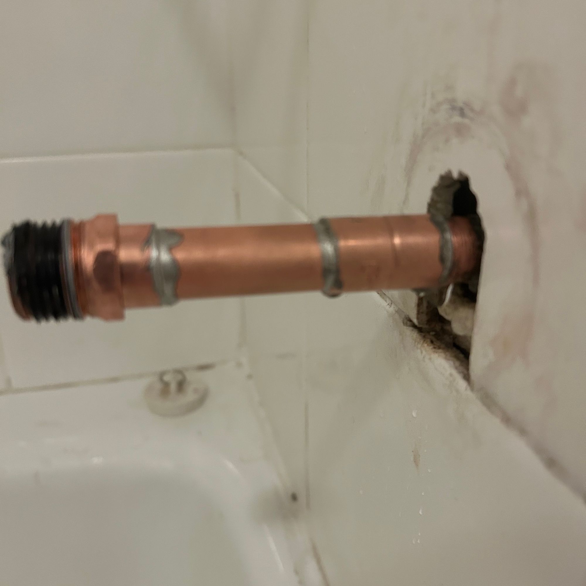 Copper pipe repair